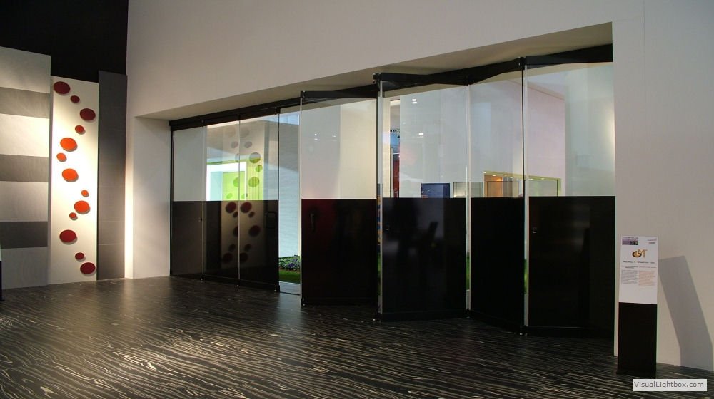internal glass partitions  